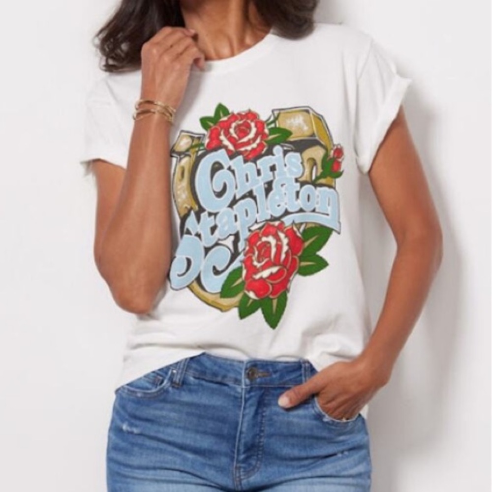 DAYDREAMER Chris Stapleton Horseshoe Merch Tee